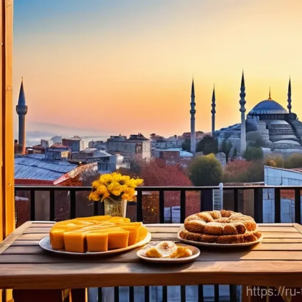 튀르키예 주요 도시별 숙소 리뷰 - **Prompt 1: Istanbul Rooftop Morning**
    "A serene and elegant woman, in her late 20s, with a warm...