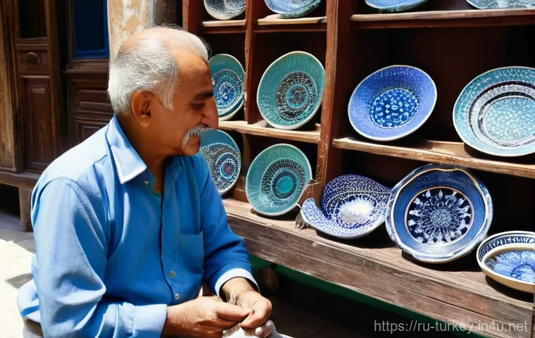 튀르키예 전통 시장 가이드 - **Prompt 1: Bustling Spice and Sweets Bazaar**
    A vibrant, wide-angle shot of a traditional Turki...