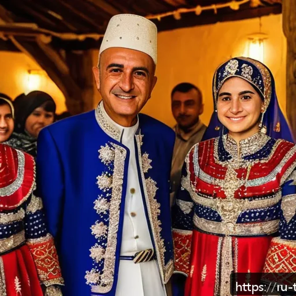 튀르키예 지역별 독특한 풍습 - A vibrant traditional Turkish wedding ceremony in Eastern Turkey featuring the “kiz uzatu” ritual: a...