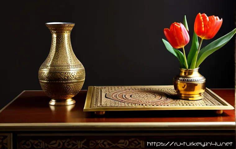 Home 17 튀르키예 주요 사건 연대표 - Photorealistic museum-style still life representing major Turkish historical eras: an ancient Anatol...